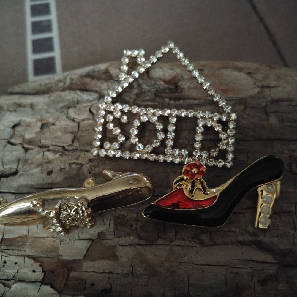 3 Pcs Brooch Set